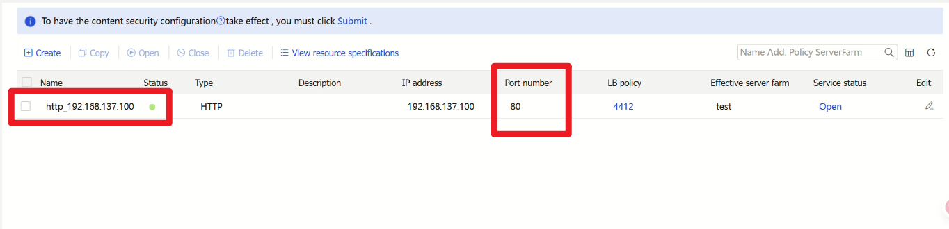 Virtual Server Definition